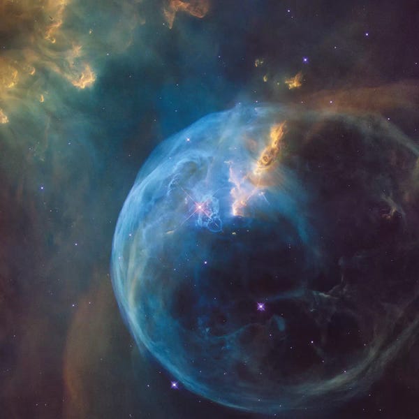 Astronomy & Space: The Bubble Nebula (NGC 7635) by NASA