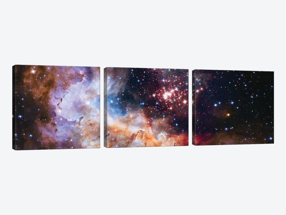 Celestial Illumination by NASA 3-piece Art Print