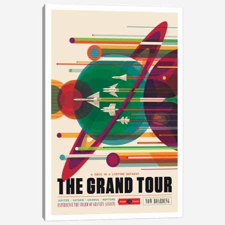The Grand Tour Canvas Print #NAS5} by NASA Canvas Wall Art