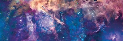 Royal Swirl by NASA canvas print