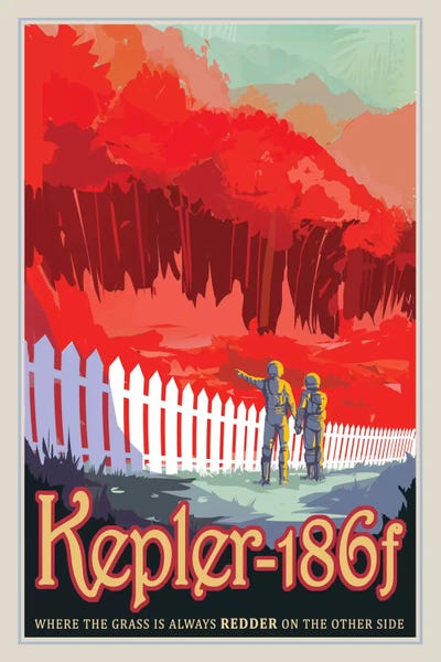 By Profession: Kepler-186f by NASA