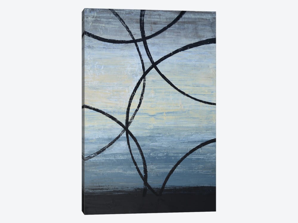 Tangled Loops I by Natalie Avondet 1-piece Canvas Print