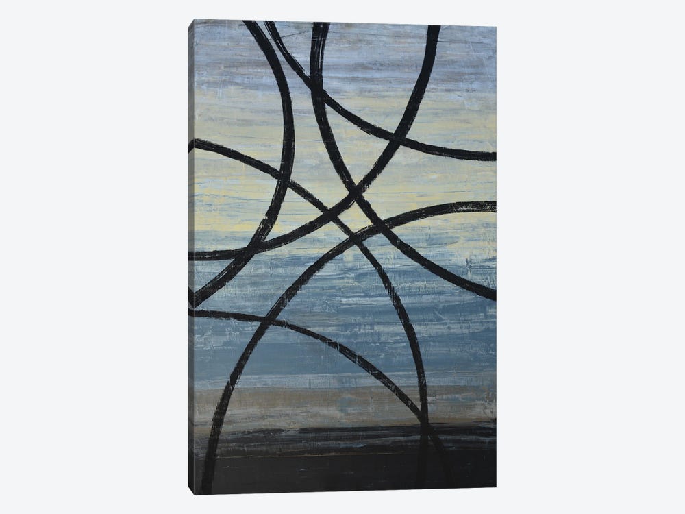 Tangled Loops II 1-piece Canvas Artwork