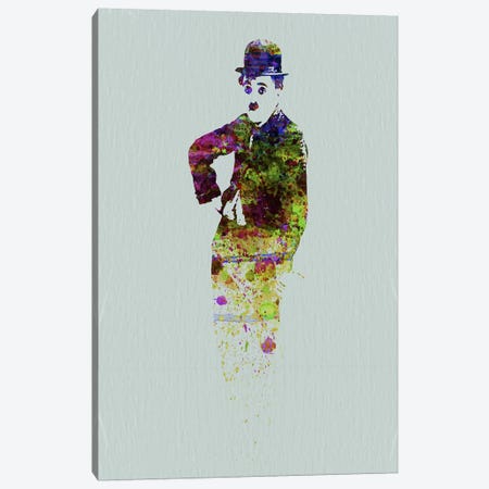 Charlie Chaplin II Canvas Print #NAX109} by Naxart Canvas Wall Art