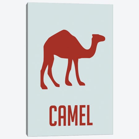 Camel I Canvas Print #NAX399} by Naxart Canvas Print