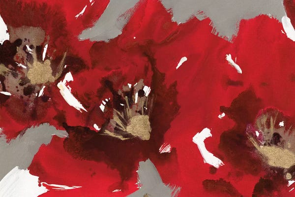 Poppies: Red Poppy Forest I by Natasha Barnes