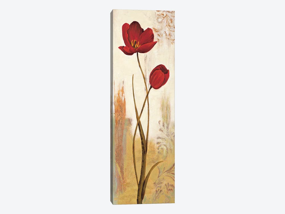 Panneau tulipe by Nathalie Besson 1-piece Canvas Print