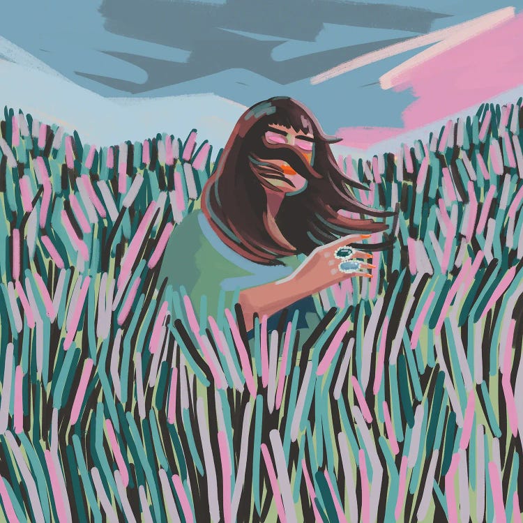 Wind by Niege Borges wall art