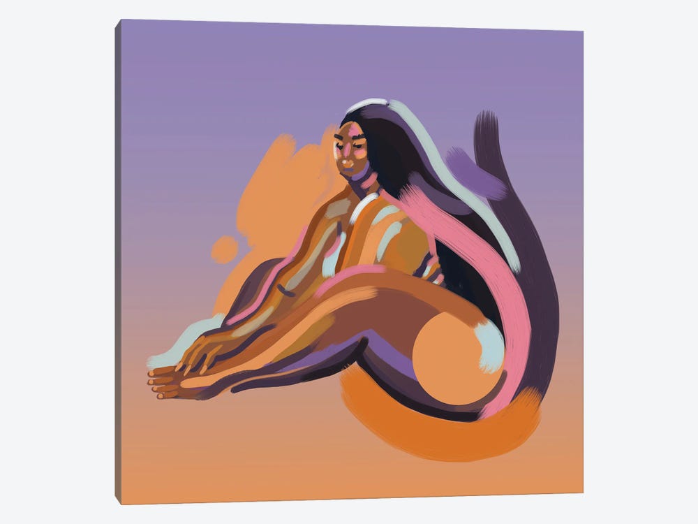 Lizzo by Niege Borges 1-piece Canvas Art