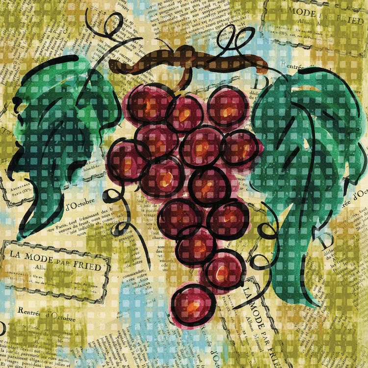 Fashion Fruit III by Nicholas Biscardi wall art