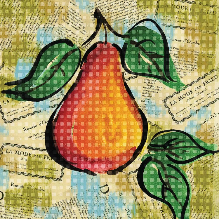 Fashion Fruit V by Nicholas Biscardi wall art