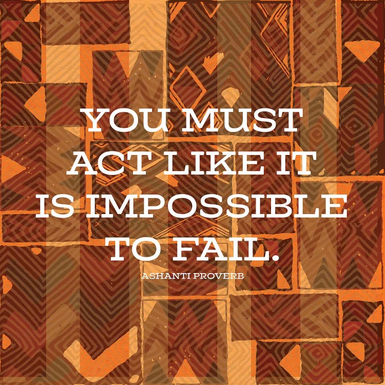 Impossible To Fail by Nicholas Biscardi wall art