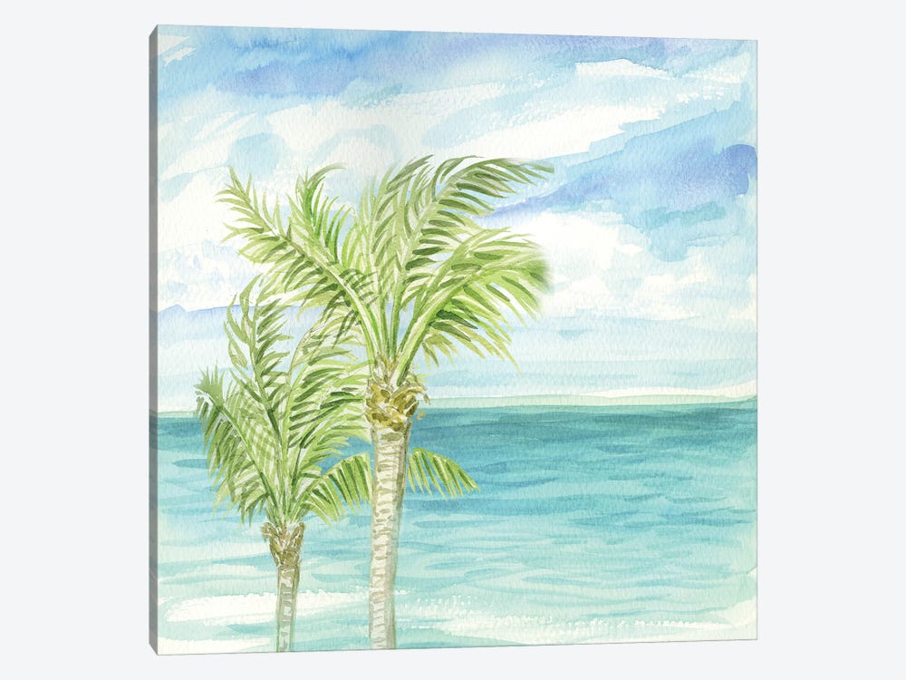 Refreshing Coastal Breeze I 1-piece Canvas Art Print
