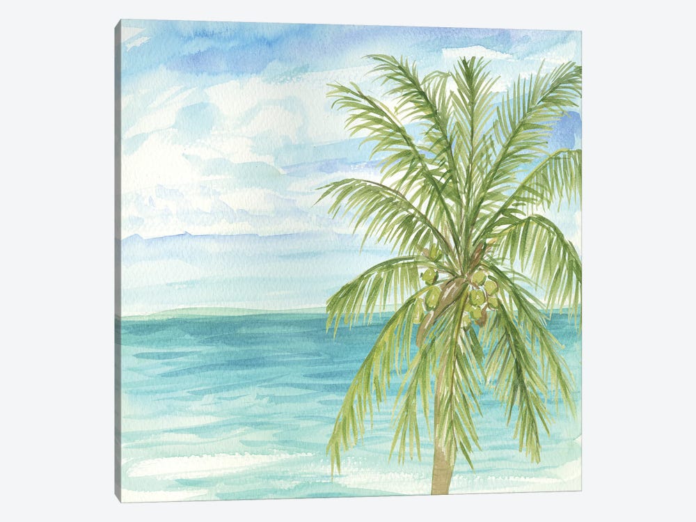 Refreshing Coastal Breeze II 1-piece Canvas Art