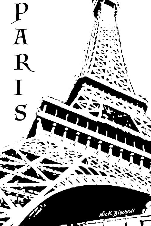 Modern Paris III by Nicholas Biscardi wall art