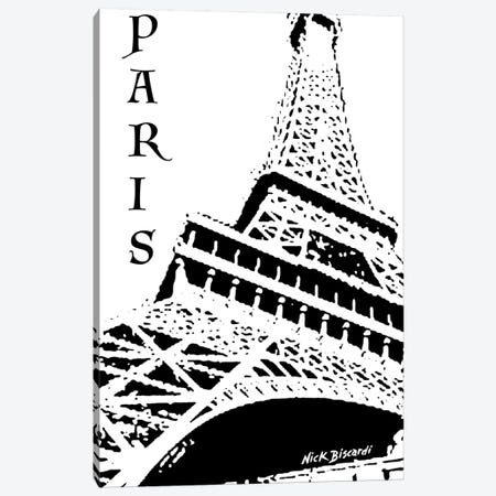 Modern Paris III Canvas Print #NBI30} by Nicholas Biscardi Canvas Print