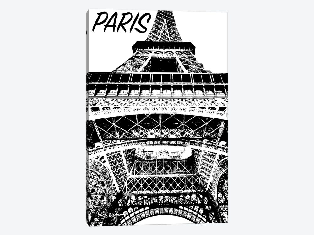 Modern Paris IV 1-piece Canvas Print