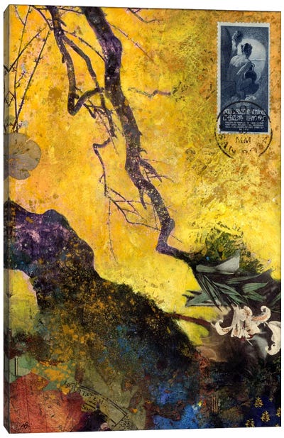 124 Golden Bough Canvas Art Print - Nick Bantock