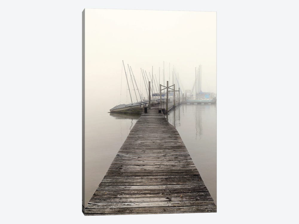Harbor Fog 1-piece Canvas Print