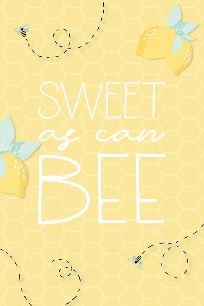 Sweet As Can Bee by Nicole Basque multi panel art