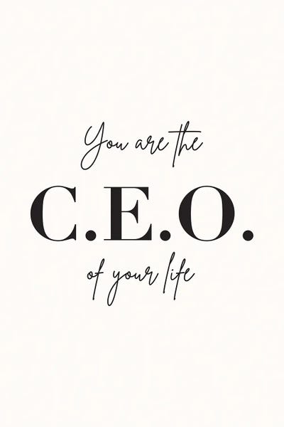Women's Empowerment: You Are The Ceo Of Your Life by Nicole Basque