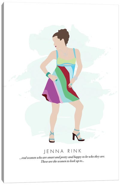 Jenna Rink - 13 Going On 30 Canvas Art Print - Comedy Movie Art