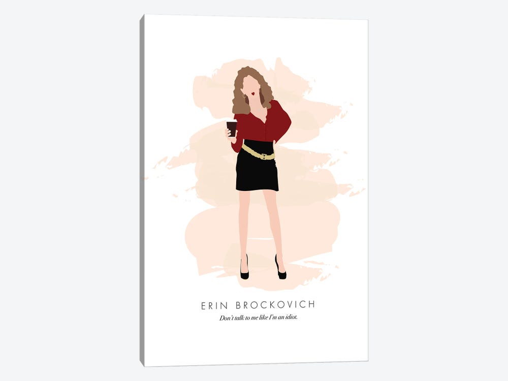 Erin Brockovich by Nicole Basque 1-piece Canvas Art Print