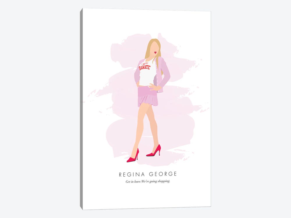 Regina George - Mean Girls by Nicole Basque 1-piece Canvas Print