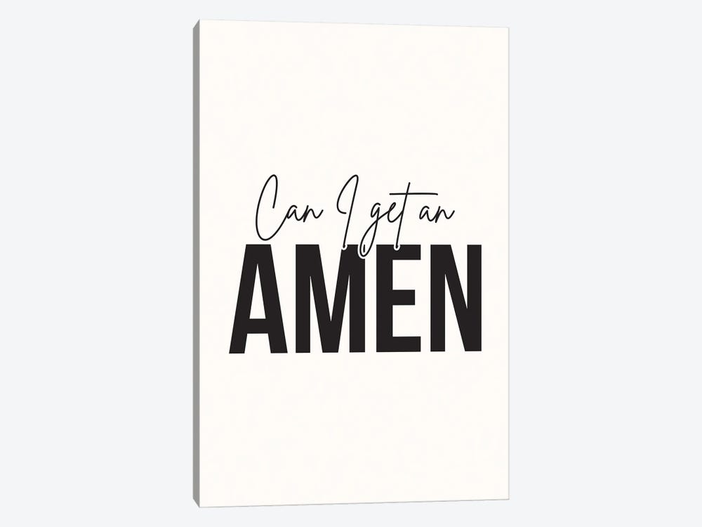 Can I Get An Amen by Nicole Basque 1-piece Canvas Print