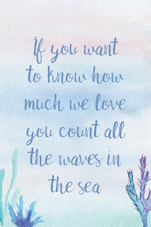 Count All The Waves In The Sea