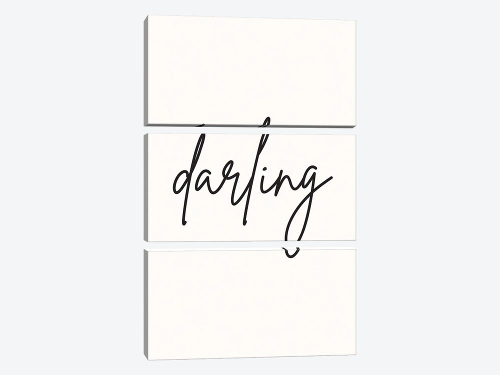 Darling by Nicole Basque 3-piece Art Print