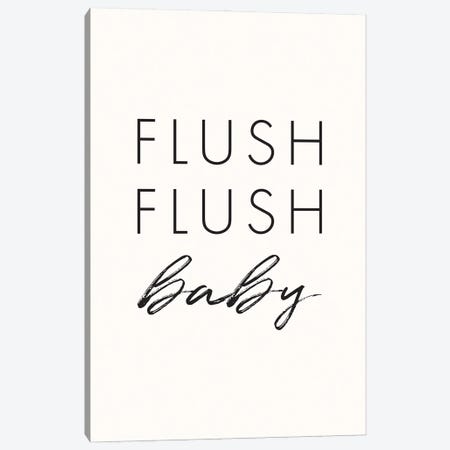 Flush Flush Baby Canvas Print #NBQ33} by Nicole Basque Canvas Art Print
