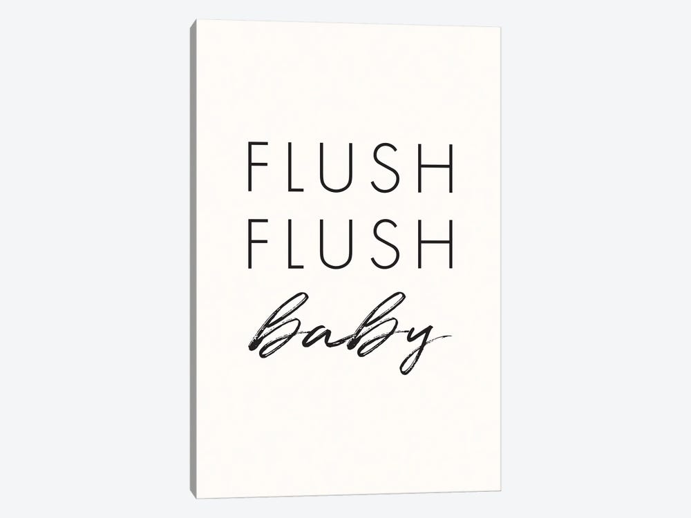 Flush Flush Baby by Nicole Basque 1-piece Canvas Art Print