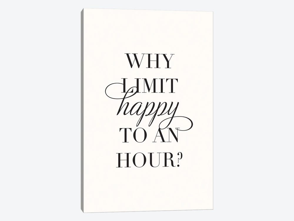 Happy Hour by Nicole Basque 1-piece Canvas Print