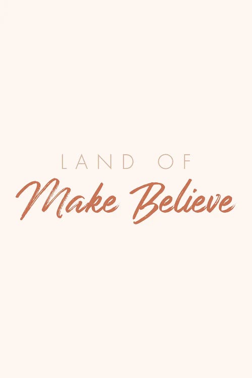 Land Of Make Believe by Nicole Basque wall art
