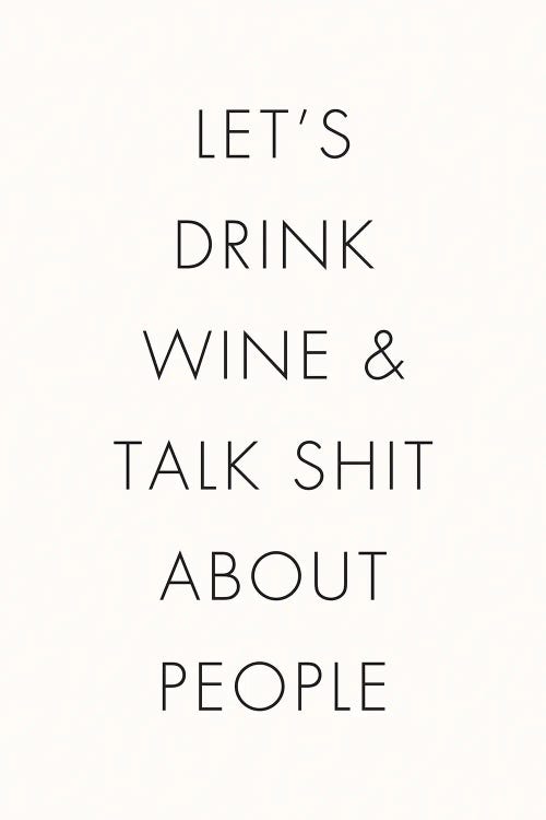 Let's Drink Wine