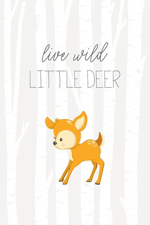 Little Deer by Nicole Basque wall art