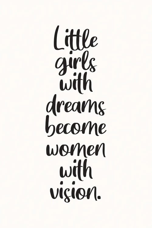 Little Girls With Dreams