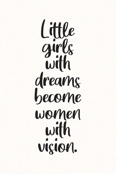 Little Girls With Dreams