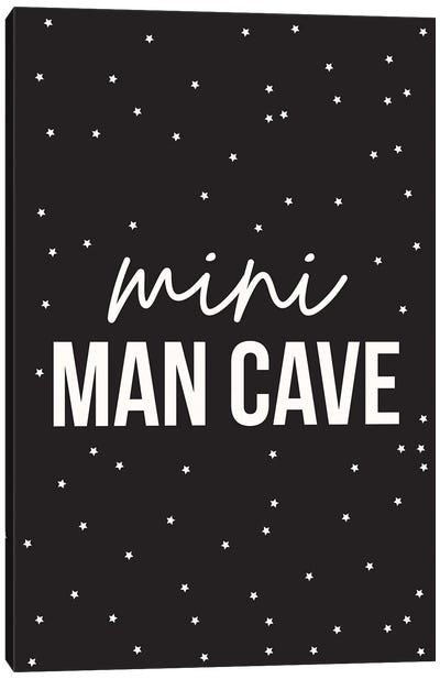 Mini Man Cave Canvas Art Print - Nicole Basque