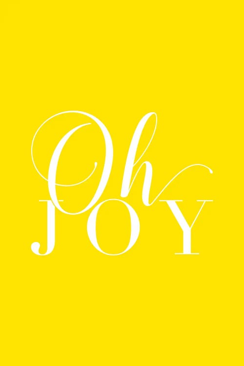 Oh Joy by Nicole Basque wall art