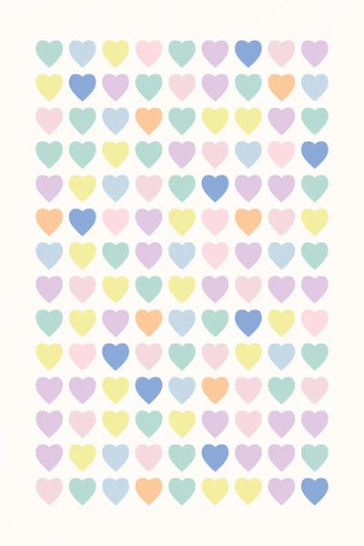 Pastel Hearts