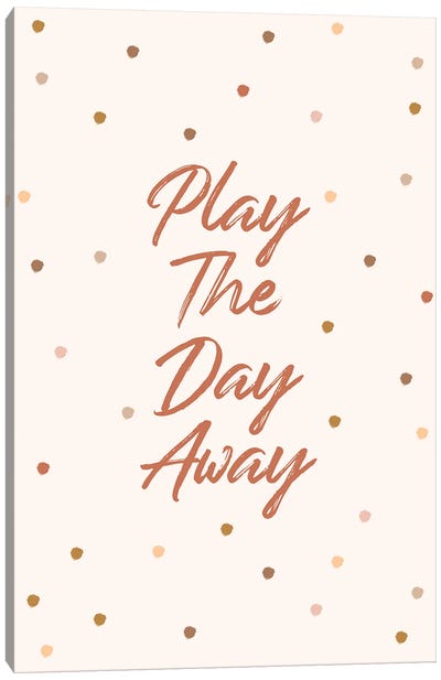 Play The Day Away Canvas Art Print - Nicole Basque
