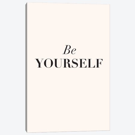 Be Yourself Canvas Print #NBQ9} by Nicole Basque Canvas Art