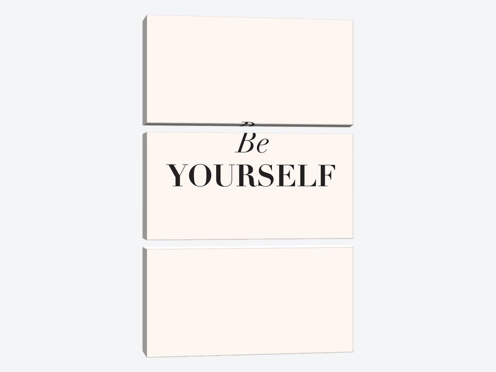 Be Yourself by Nicole Basque 3-piece Canvas Print