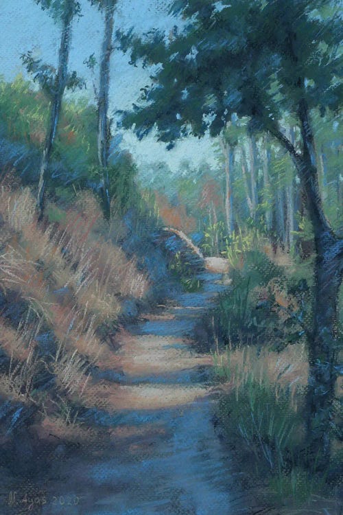 The Path by Natalie Ayas wall art