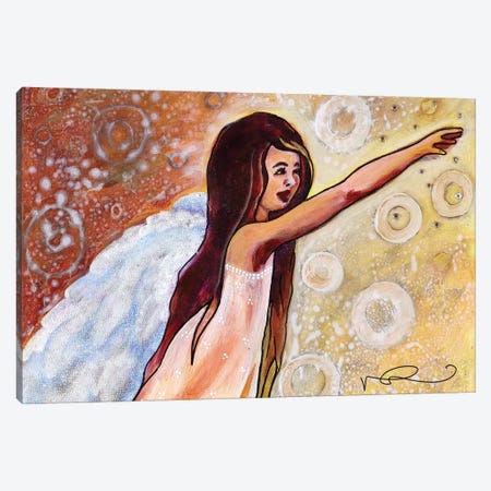 You Are My Angel Canvas Print #NCC10} by Nicole Collie Canvas Wall Art