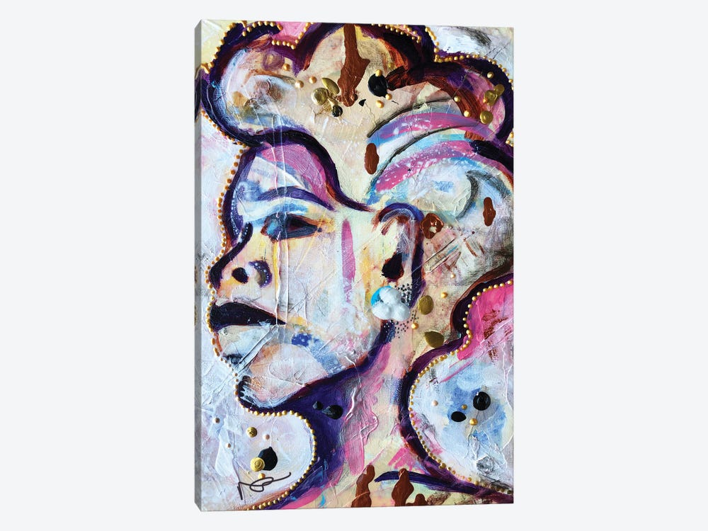 She Is Woman by Nicole Collie 1-piece Canvas Art Print