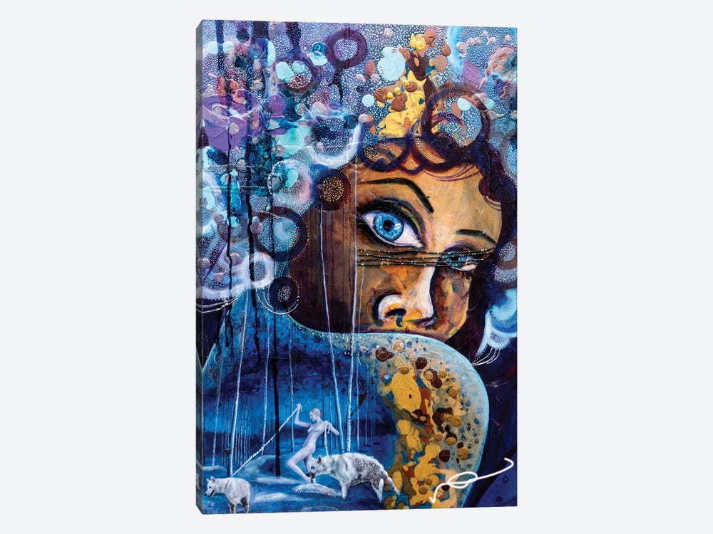 Ice Queen by Nicole Collie 1-piece Canvas Art Print