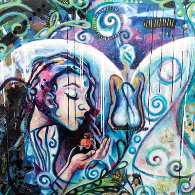 No Judgment by Nicole Collie art print